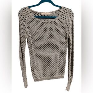❄️4 for $10❄️ Ann Taylor LOFT Sweater – Size XS (Light Gray)
